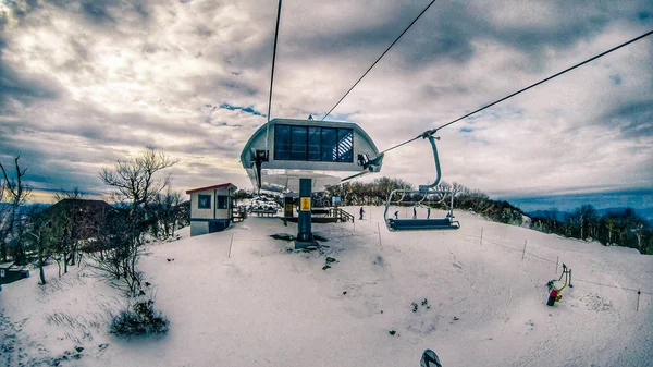 North carolina sugar mountain ski resort bestemming — Stockfoto