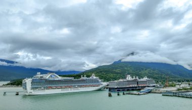 Skagway alaska Haziran, Kanada ABD Kuzey şehrin