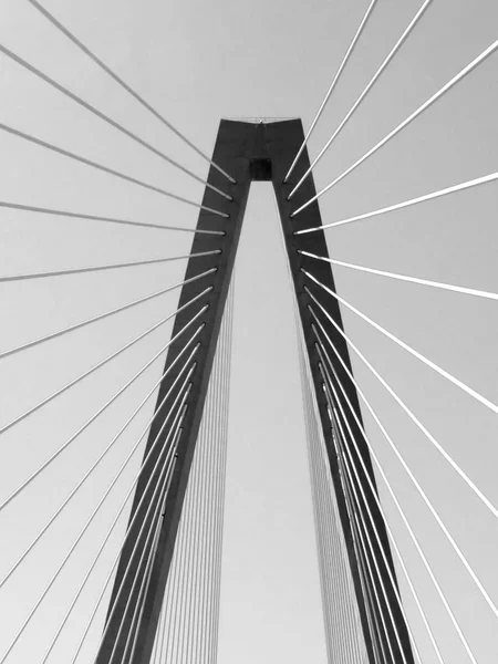 Die cooper river bridge - charleston, südlich carolina — Stockfoto