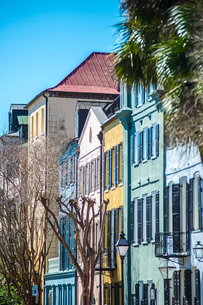 Historické Charlestonu Jižní Karolíně centru scenérie — Stock fotografie
