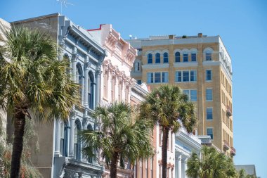 Gökkuşağı satır charleston Güney Carolina'da sokak