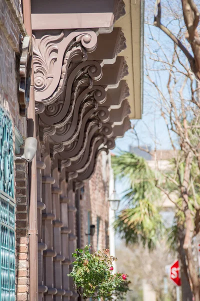 Tarihi charleston Güney carolina şehir merkezinde ve architetural det — Stok fotoğraf