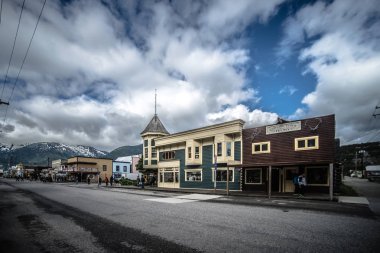 bağlantı noktası skagway alaska yakınındaki beyaz pass british columbia Kanada