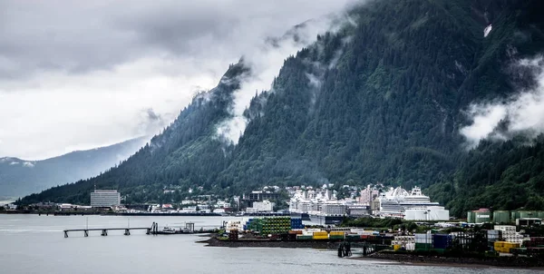 Juneau Alaska usa northern town and scenery — стоковое фото