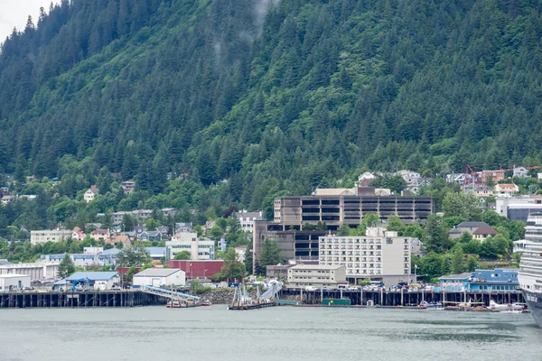 Alaszka Juneau usa északi város és a táj — Stock Fotó