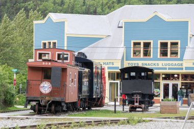 Skagway alaska Haziran, Kanada ABD Kuzey şehrin