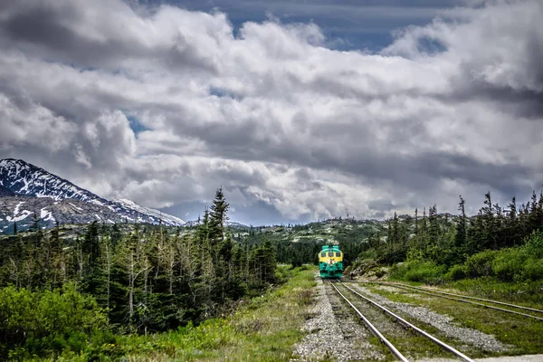 Weißer Pass und Yukon-Bahn, Skagway, Alaska — Stockfoto