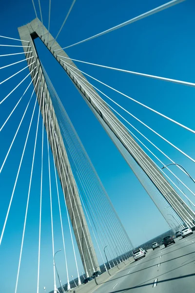 库珀河桥-查尔斯顿，南卡罗林纳 — 图库照片