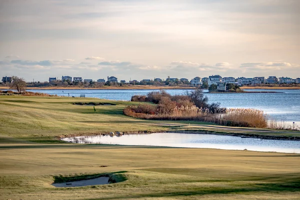 Weekapaug golf club paysages de l'île de Rhode — Photo