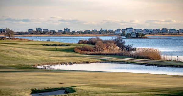 Weekapaug golf club paysages de l'île de Rhode — Photo