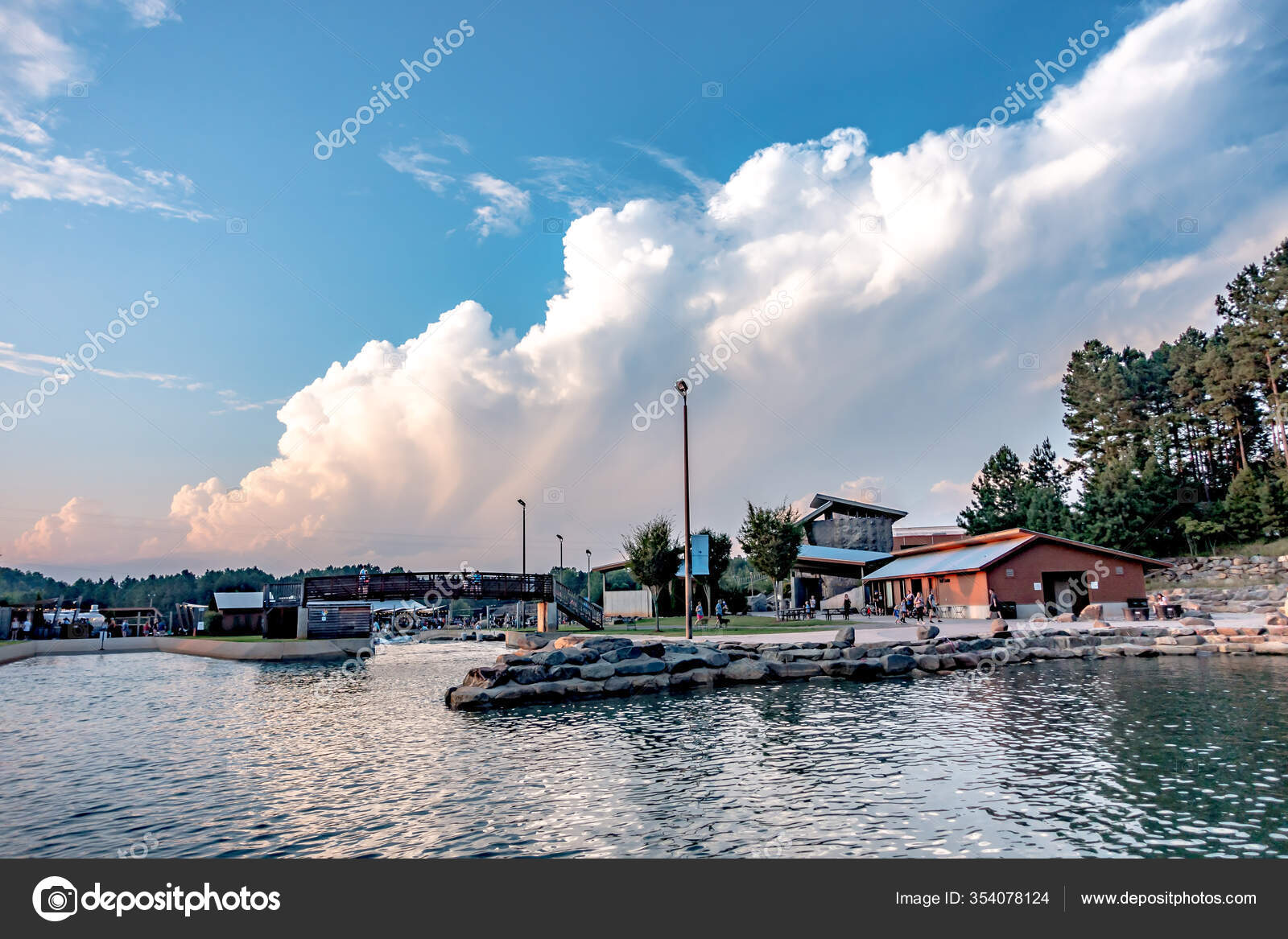 Natinal Whitewater Center Charlotte North Carolina Stock Editorial