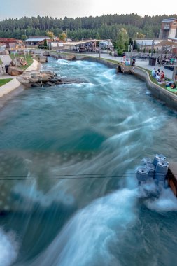 Charlotte North Carolina 'daki Natinal Whitewater Merkezi.