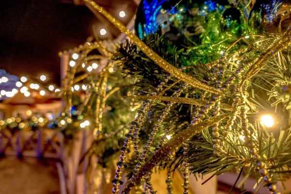 Christmas Time Winterfest Celebration Carowinds Amusement Park Carolinas — Stock Photo, Image