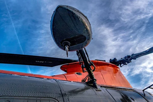 Боїнг Chinook Вертоліт Біля Вишневої Точки — стокове фото