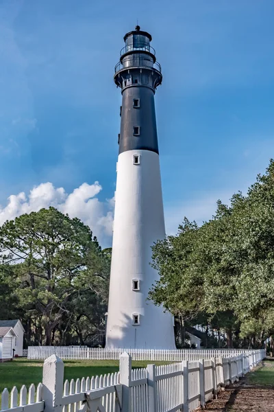 Farol Hunting Island State Park — Fotografia de Stock