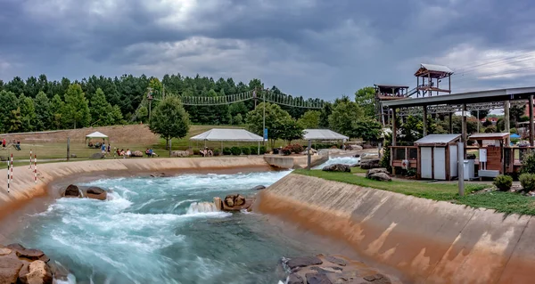 Natinal Whitewater Center Chartta North Carolina — стоковое фото