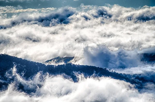 Autunno Sulle Montagne Degli Appalachi Vista Lungo Blue Ridge Parkwa — Foto Stock