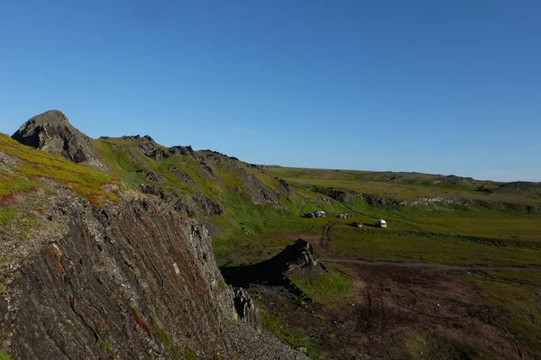 Paisaje Tundra Norte Rusia — Foto de Stock