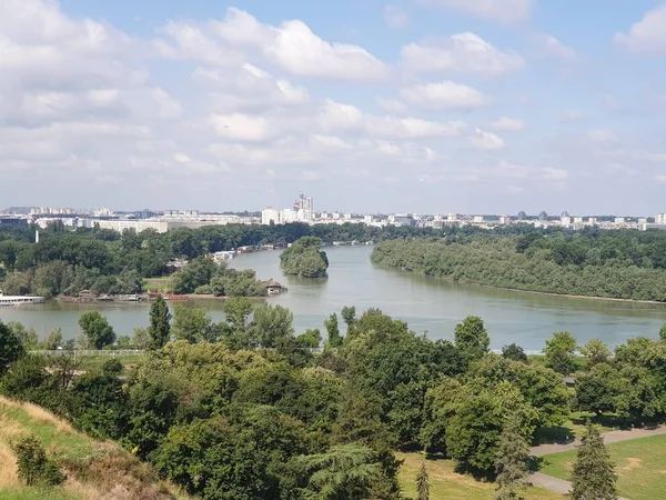Belgrad Nehir Manzarası — Stok fotoğraf