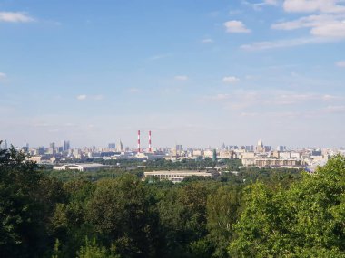 Moskova şehir manzarası