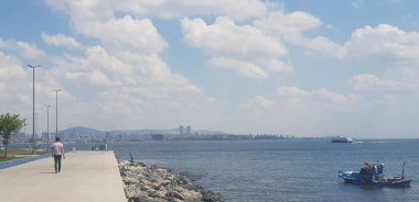İstanbul 'da deniz manzarası