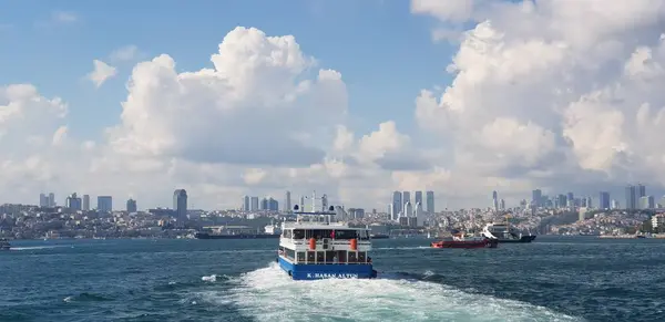 Paisaje Orilla Del Mar Estambul — Foto de Stock