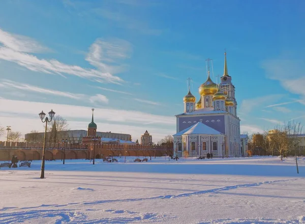 Pravoslavná Církev Ruském Městě Tule — Stock fotografie