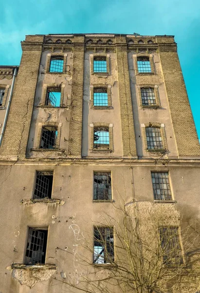 Verlassene Fabrik Zagreb — Stockfoto