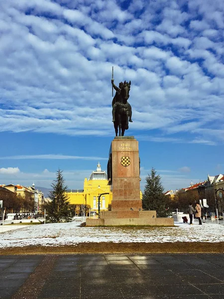 Vista Urbana Zagreb Croacia —  Fotos de Stock