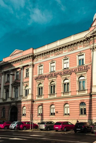 Urban Street View Zagreb Croatia — Stock Photo, Image