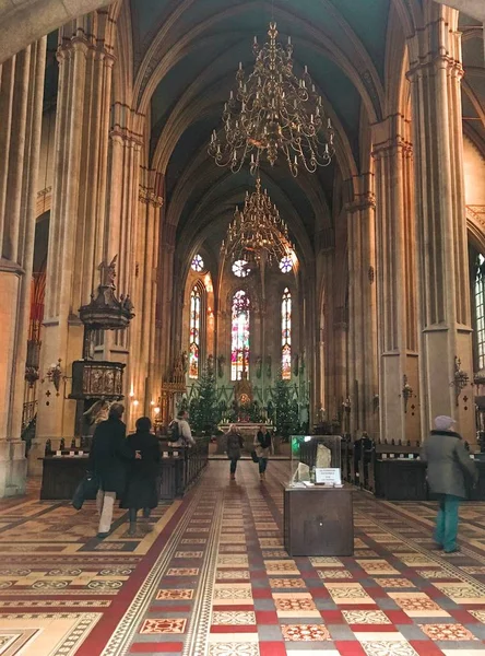 Interior Iglesia Zagreb —  Fotos de Stock