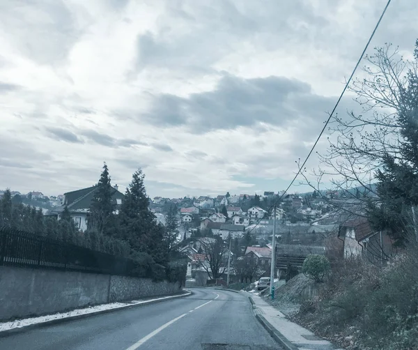 Paisagem Montanhas Croácia — Fotografia de Stock