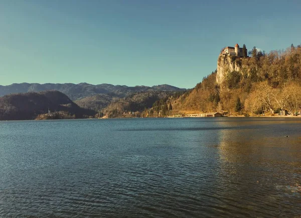 スロベニアの山にある湖 — ストック写真