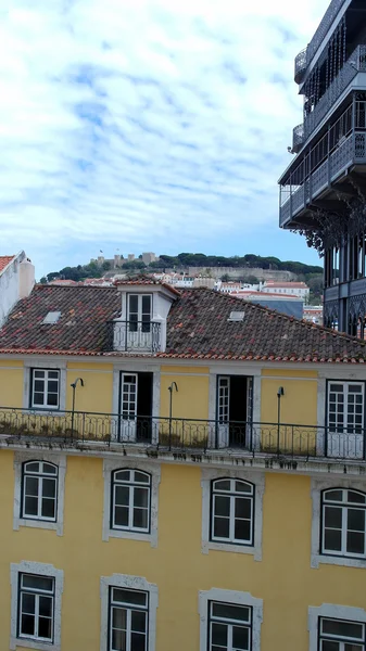 Santa Justa lift, Lisbona, Portogallo — Foto Stock