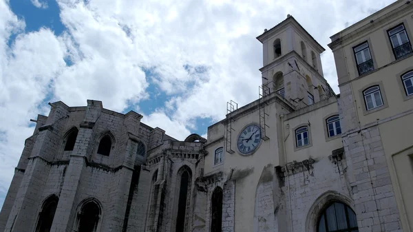 Carmo kláštera, Lisabon, Portugalsko — Stock fotografie