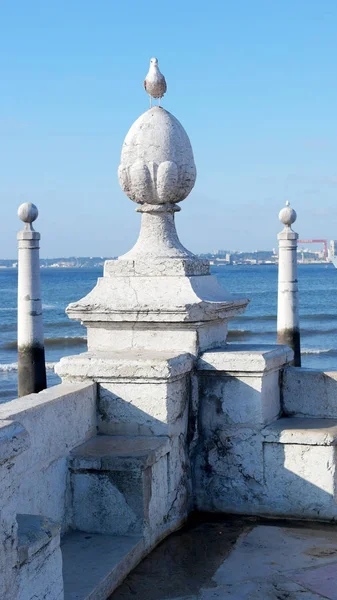 Cais das Colunas, Lisboa, Portugal —  Fotos de Stock