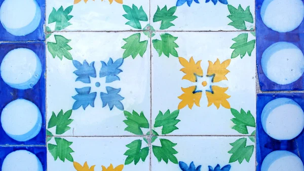 Azulejos Portugiesische Fliesen Portugal — Stockfoto