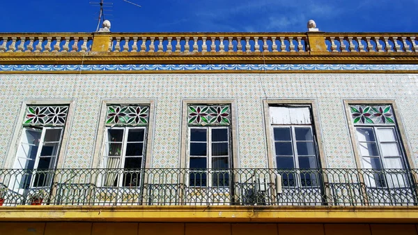 Bygningsdetalj Beja Alentejo Portugal – stockfoto