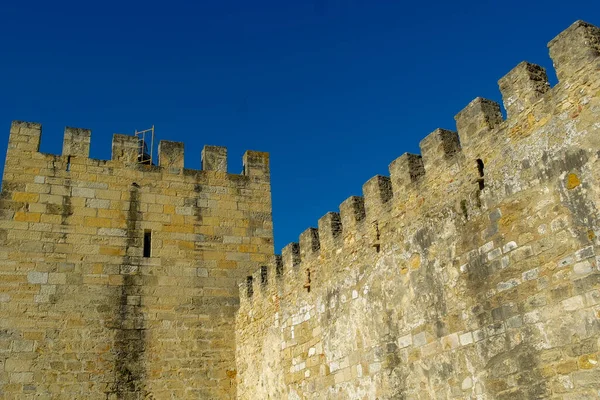 Saint George Castle Lizbona Portugalia — Zdjęcie stockowe