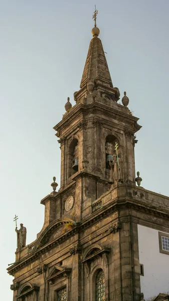 Detalle Una Iglesia Oporto Portugal — Foto de Stock