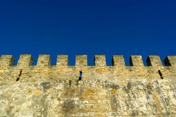 Замок Святого Георгия Лиссабон Португалия — стоковое фото