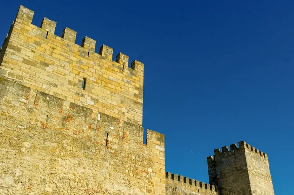 圣乔治城堡 里斯本葡萄牙 — 图库照片