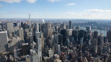 New York gökdelen öğleden sonra ışık 