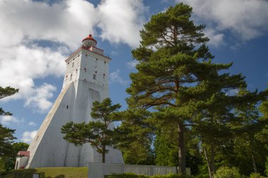 Hiiumaa ada, eski deniz feneri.