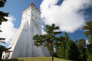 Hiiumaa ada, eski deniz feneri.