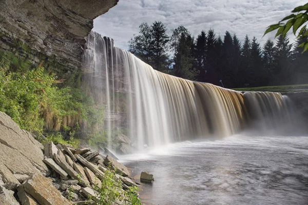 Jagala-Wasserfall, Estland — Stockfoto