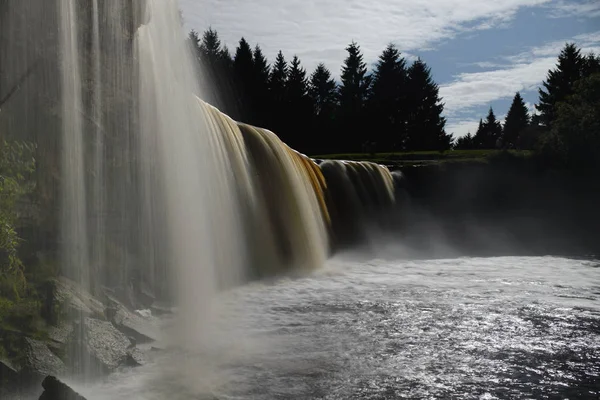 Cachoeira de Jagala, Estónia — Fotografia de Stock