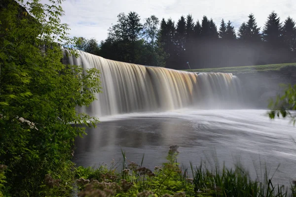 Paesaggio Cascate Lunga Esposizione — Foto Stock