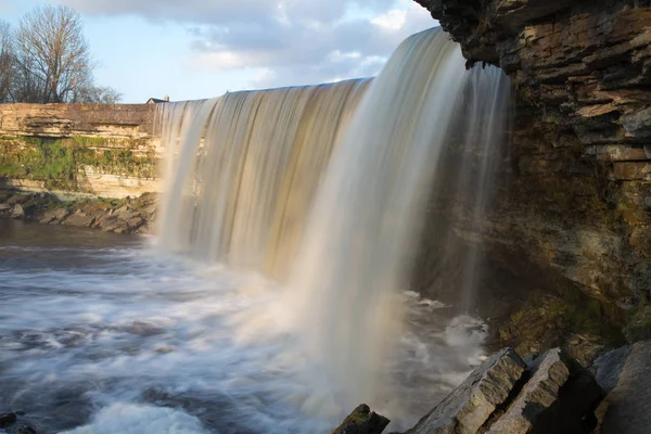 Wasserfalllandschaft Langzeitbelichtung — Stockfoto