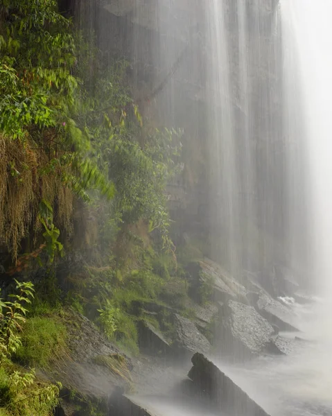 Paesaggio Cascate Lunga Esposizione — Foto Stock